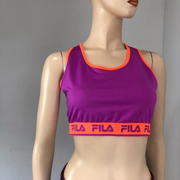 FILA Two color  sport bra size:L - Picture 1 of 5